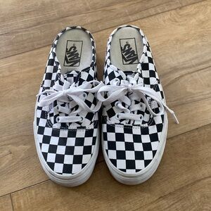 Vans Lace up Mule